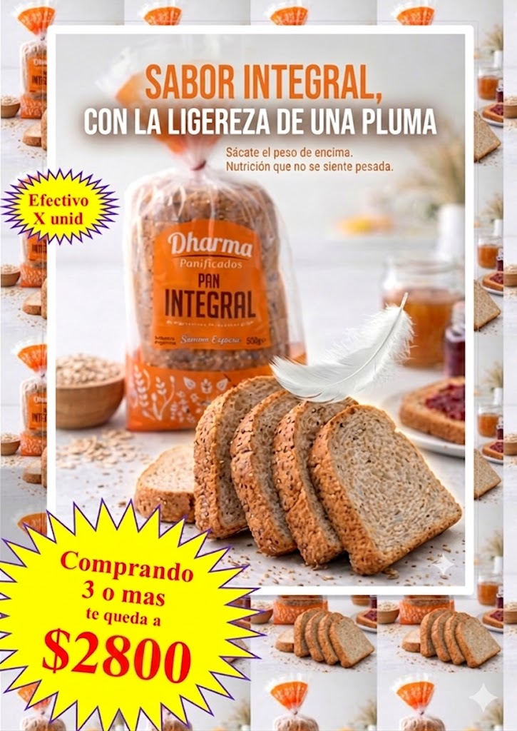 PAN LACTAL DHARMA 380 GRS  INTEGRAL